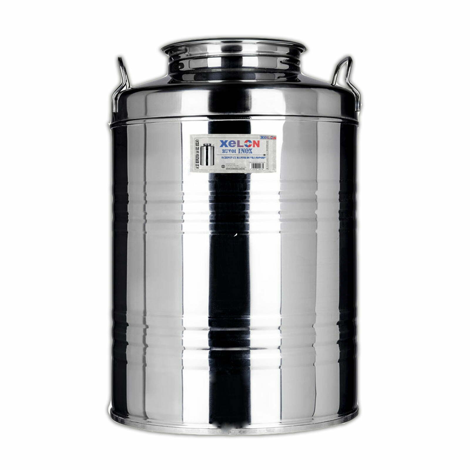 Suffocating leather Heap of Butoi inox cu maner, 100L/50L, cisterna inox - Agroselling.ro